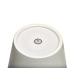 Muitomas TABLELAMPWH lampada da tavolo LED Bianco