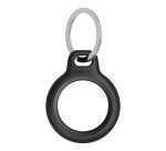 Funda protectora con llavero para localizador o rastreador Apple AirTag Belkin F8W973btBLK Secure Holder, rosa, negro
