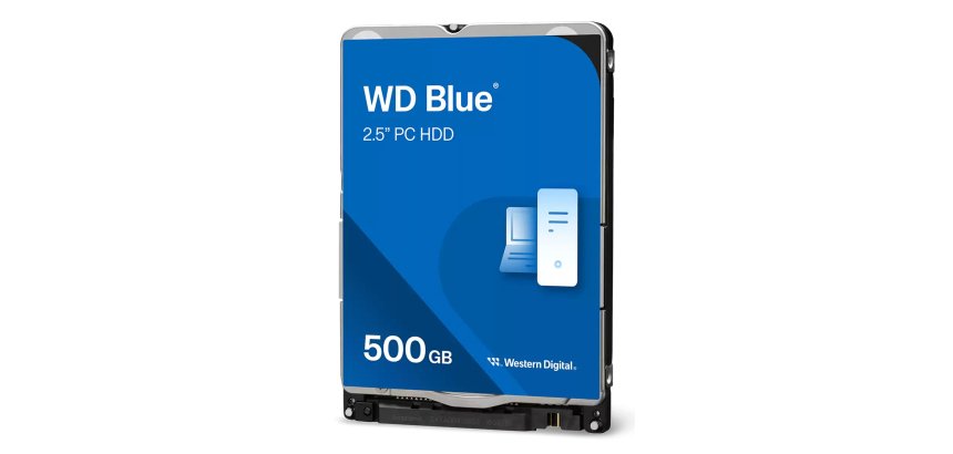 Western Digital Blue WD5000LP disque dur 500 Go 5400 tr/min 128 Mo 2.5" Série ATA III