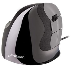 Evoluent VerticalMouse D Medium muis Kantoor Rechtshandig USB Type-A Laser