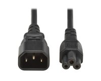 Eaton P014-02M-EU câble électrique Noir 2 m IEC C14 IEC C5