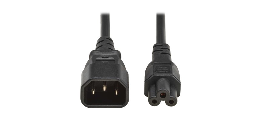 Eaton P014-02M-EU câble électrique Noir 2 m IEC C14 IEC C5