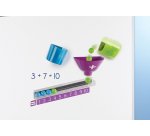 Supports et tableaux magnetiques learning          resources machine a additions magnetique 2 gobelets 1