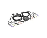 Tripp Lite B032-HUA2 commutateur écran, clavier et souris Noir