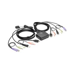 Tripp Lite B032-HUA2 commutateur écran, clavier et souris Noir