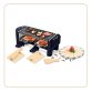 LITTLE BALANCE Raclette Multifonction Raclette 2 personnes bleue