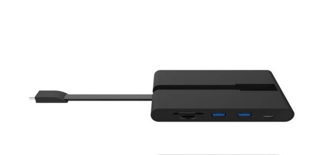 DLH Mini station d'accueil universelle USB-C : 2 x USB-A 3.2, ethernet, HDMI, VGA, 1 x USB-C PD, 1 x USB-C data, carte SD, micro SD