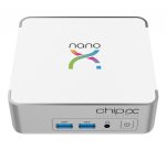 Chip PC CUBEX Nano Intel® Core™ i3 i3-1215U 16 Go DDR4-SDRAM 512 Go SSD Windows 11 Pro Mini PC Argent