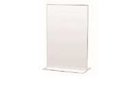 Lebez 7087 menu holder Table top holder Transparent Acrylic