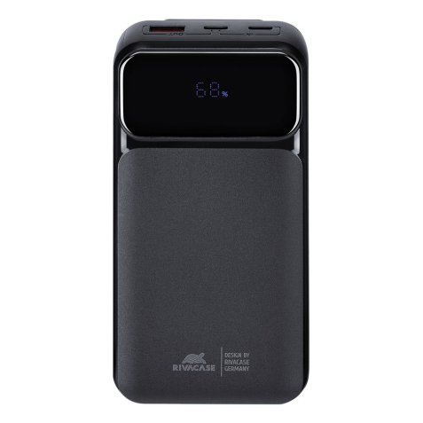 Rivacase VA2221 batteria portatile Polimeri di litio (LiPo) 20000 mAh Nero