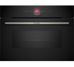 BOSCH Four combiné micro-ondes CMG7241B1, Série 8, Combiné micro ondes compact
