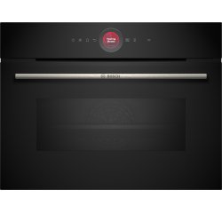 BOSCH Four combiné micro-ondes CMG7241B1, Série 8, Combiné micro ondes compact