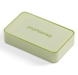 Muitomas MANICURESETGN manicure/pedicure implement Set Green, Silver