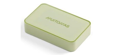 Muitomas MANICURESETGN manicure/pedicure implement Set Green, Silver