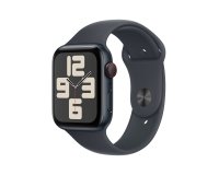 Apple Watch SE OLED 44 mm Digital 368 x 448 Pixeles Pantalla táctil 4G Negro Wifi GPS (satélite)