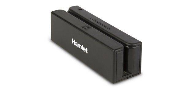 Hamlet HURMAG3 magnetic card reader USB Black