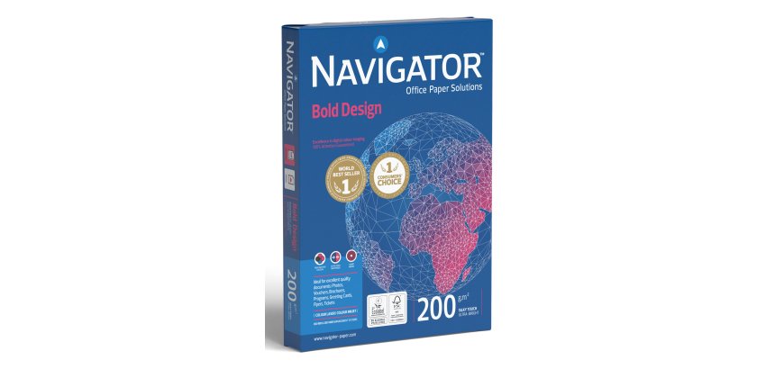 Navigator Bold Design carta inkjet A4 (210x297 mm) 150 fogli Bianco
