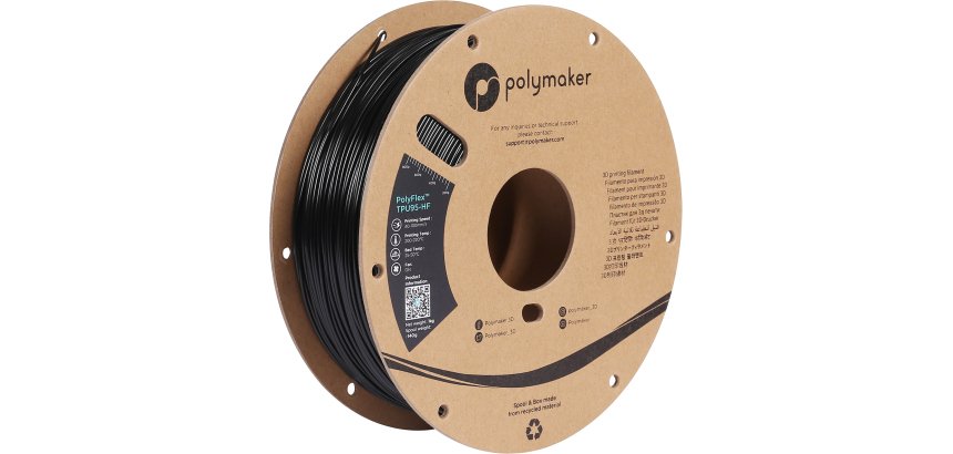 Polymaker PD03001 3D Printing Material Black 1 kg