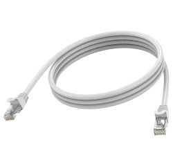 Vision TC 1MCAT6A câble de réseau Blanc 1 m Cat6a U/UTP (UTP) Rond