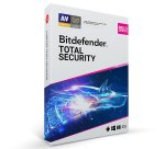 Bitdefender Total Security Sécurité antivirus 1 licence(s) 2 année(s)