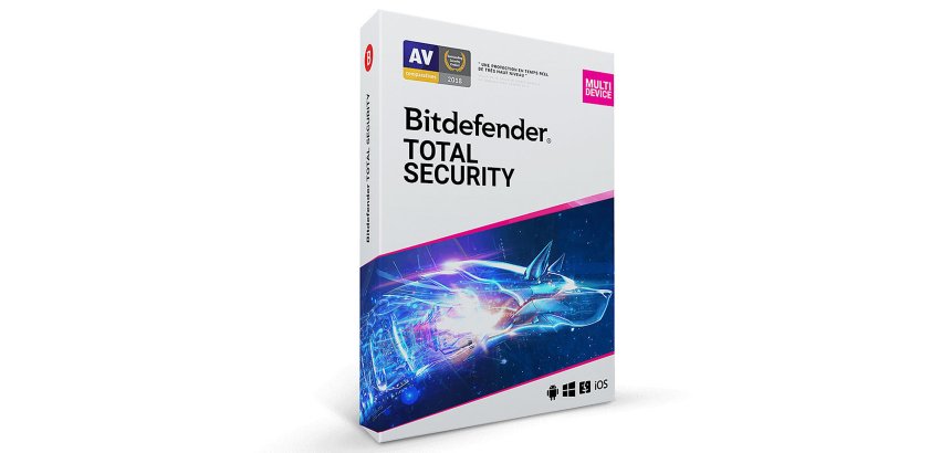 Bitdefender Total Security Sécurité antivirus 1 licence(s) 2 année(s)