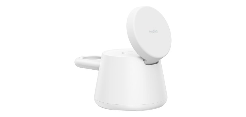 Belkin WIZ052kqWH Smartphone, Casque, Smartwatch Blanc USB Recharge sans fil Charge rapide Intérieure