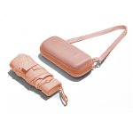 Muitomas UMBRCASEPF paraguas Durazno Metal Poliéster Compacto