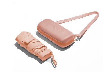 Muitomas UMBRCASEPF paraguas Durazno Metal Poliéster Compacto