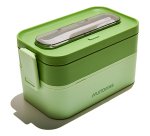 Muitomas LUNCHBOXLGN contenitore portapranzo Contenitore per il pranzo 1,7 L Plastica Verde 1 pz