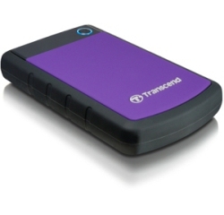 Transcend StoreJet TS1TSJ25H3P disque dur externe 1 To 5400 tr/min 2.5" Micro-USB B 3.2 Gen 1 (3.1 Gen 1) Noir, Violet