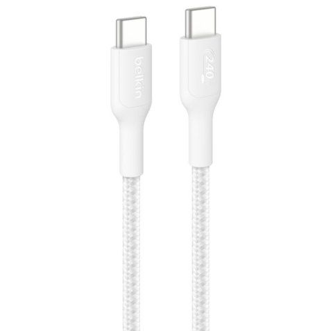 Belkin BoostCharge Pro câble USB 1 m USB C Blanc