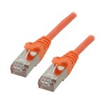 MCL FCC6BM-1M/O câble de réseau Orange Cat6 F/UTP (FTP)