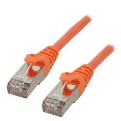 MCL IC5J99A0006F03O câble de réseau Orange 0,3 m Cat6 F/UTP (FTP)