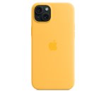 Apple Coque en silicone avec MagSafe pour iPhone 15 Plus - Rayon de soleil