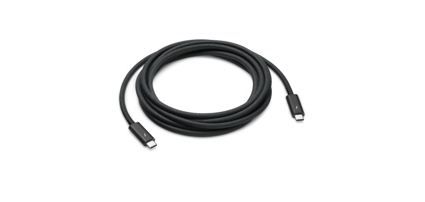 Apple MW5H3ZM/A cable Thunderbolt 3 m 40 Gbit/s Negro