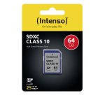 Intenso 3411490 flashgeheugen 64 GB SDXC Klasse 10