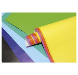 PAPIER AFFICHE PEINTE, Paquet de 50 feuilles 90g/m au format 60x80cm - Assortiment
