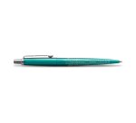 Stylo-bille parker jotter world miami retractable clip  corps vert turquoise          metallise pointe moyenne