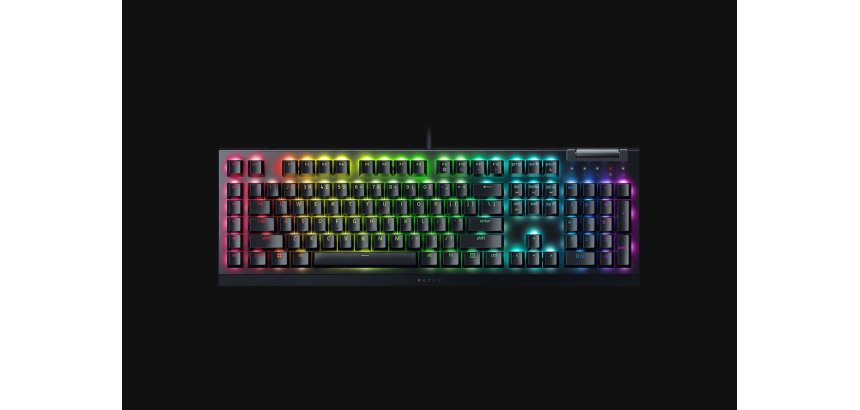 Razer BlackWidow V4 X clavier Gaming USB QWERTY Nordique Noir