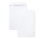 Boite de 250 Pochettes Blanches C4-229x324 mm - Auto-Adhésives - 90g/m2 - Blanc