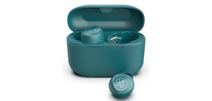 JLab GO Air POP True Wireless Auriculares True Wireless Stereo (TWS) Dentro de oído Llamadas/Música Bluetooth Verde azulado