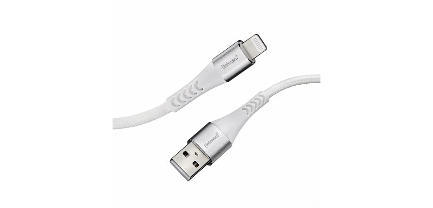Intenso 7902102 cavo Lightning 1,5 m Bianco