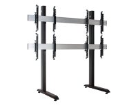 B-Tech BT8370 152,4 cm (60") Noir, Argent
