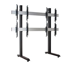 B-Tech BT8370 152,4 cm (60") Noir, Argent
