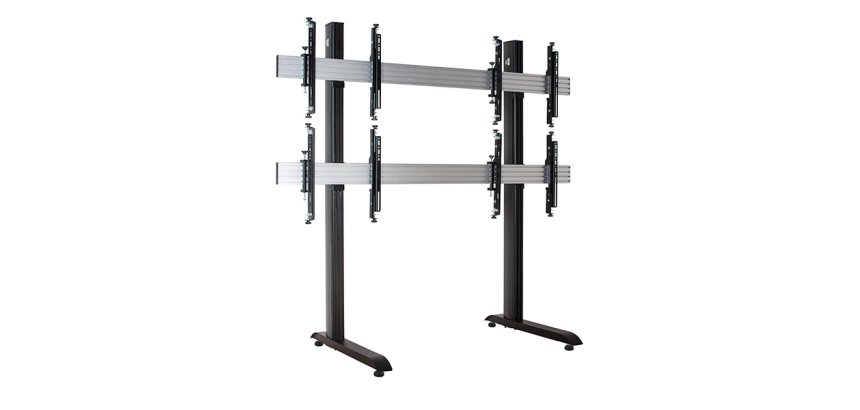 B-Tech BT8370 152,4 cm (60") Noir, Argent