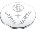 Varta LITHIUM Coin CR2016 (Batteria a bottone, 3V) Blister da 2