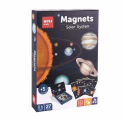 Jeu de magnets 'Système solaire', 27 magnets