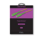 MCL Câble fibre optique simplex monomode 9/125 - SCAPC/SCAPC - 3m