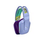 Logitech G 981-000890 auricular y casco Auriculares Inalámbrico Diadema Juego Lila