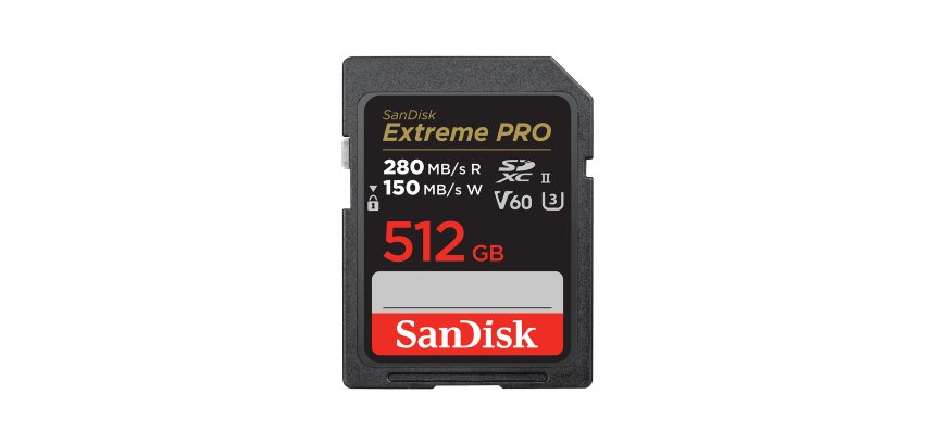 SanDisk SDSDXEP-512G-GN4IN mémoire flash 512 Go SDXC UHS-II Classe 10